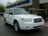 2008 Aspen White Subaru Forester 2.5 X #29957677