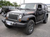 2010 Black Jeep Wrangler Unlimited Mountain Edition 4x4 #29956902