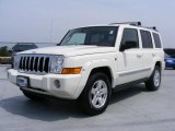2007 Stone White Jeep Commander Limited 4x4 #29957595