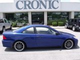 2004 Fiji Blue Pearl Honda Civic Value Package Coupe #29957278