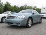 2009 Clearwater Blue Pearl Chrysler Sebring Touring Convertible #29957608