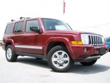 2008 Red Rock Crystal Pearl Jeep Commander Limited 4x4 #29956995