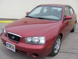 2003 Chianti Red Hyundai Elantra GLS Sedan #29957814