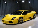2002 Pearl Yellow Lamborghini Murcielago Coupe #30030677