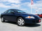 2001 Indigo Blue Metallic Chevrolet Cavalier Coupe #30036143