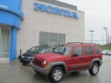 2005 Inferno Red Crystal Pearl Jeep Liberty Sport 4x4 #30037211