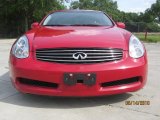 2006 Laser Red Pearl Infiniti G 35 Coupe #30036905