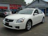 2007 Winter Frost Pearl Nissan Maxima 3.5 SE #30036910