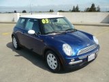 2003 Indi Blue Metallic Mini Cooper Hardtop #30036172