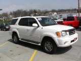2003 Natural White Toyota Sequoia Limited 4WD #30036585