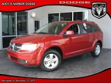 2010 Inferno Red Crystal Pearl Coat Dodge Journey SXT #30036177