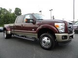 2011 Royal Red Metallic Ford F350 Super Duty King Ranch Crew Cab 4x4 Dually #30036416