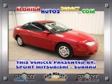 2001 Bright Red Saturn S Series SC2 Coupe #30037079