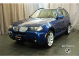 2009 Montego Blue Metallic BMW X3 xDrive30i #30036114
