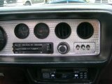 1978 Pontiac Firebird Trans Am Coupe Controls