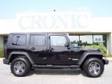 2010 Black Jeep Wrangler Unlimited Mountain Edition 4x4 #30036517