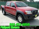 2008 Impulse Red Pearl Toyota Tacoma V6 PreRunner Double Cab #30037435