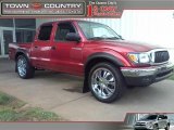 2003 Impulse Red Pearl Toyota Tacoma PreRunner Double Cab #30036854