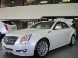 2010 White Diamond Tricoat Cadillac CTS 3.6 Premium Sedan #30037552