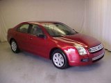 2006 Redfire Metallic Ford Fusion S #30037637