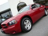 2007 Inferno Red Crystal Pearl Dodge Charger  #30037812
