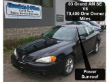 2003 Black Pontiac Grand Am SE Sedan #30158170