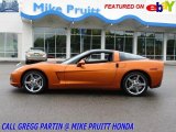 2007 Atomic Orange Metallic Chevrolet Corvette Coupe #30157969
