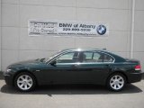 2008 Deep Green Metallic BMW 7 Series 750Li Sedan #30158281