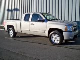 2008 Silver Birch Metallic Chevrolet Silverado 1500 LTZ Extended Cab 4x4 #3008325