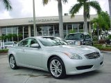 2008 Liquid Platinum Silver Infiniti G 37 Coupe #30213608