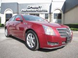 2009 Crystal Red Cadillac CTS Sedan #30214253