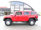 2007 Victory Red Hummer H3  #30214297