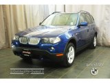 2008 Montego Blue Metallic BMW X3 3.0si #30213666