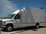 2010 Oxford White Ford E Series Cutaway E350 Commercial Moving Van #30214354
