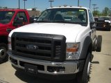 2010 Oxford White Ford F450 Super Duty Regular Cab 4x4 Chassis #30214357