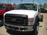 Oxford White Ford F450 Super Duty in 2010