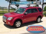 2008 Vivid Red Metallic Mercury Mariner V6 #30214446