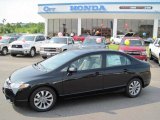 2010 Crystal Black Pearl Honda Civic EX-L Sedan #30214147