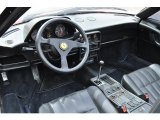 1986 Ferrari 328 GTS Black Interior