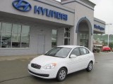 2009 Nordic White Hyundai Accent GLS 4 Door #30280949