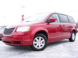 2008 Inferno Red Crystal Pearlcoat Chrysler Town & Country Touring #2974303
