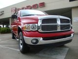 2004 Flame Red Dodge Ram 1500 Laramie Quad Cab 4x4 #30281332