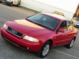 1999 Laser Red Audi A4 1.8T quattro Sedan #30330418