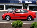 2007 Laser Red Saab 9-3 2.0T Sport Sedan #30330820