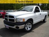 2003 Bright White Dodge Ram 1500 ST Regular Cab #30330523