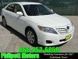 2010 Super White Toyota Camry LE #30367618