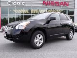 2010 Wicked Black Nissan Rogue S 360 Value Package #30367659