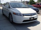 2007 Taffeta White Honda Civic EX Sedan #30368020