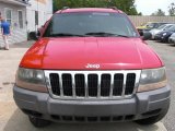1999 Flame Red Jeep Grand Cherokee Laredo 4x4 #30367550