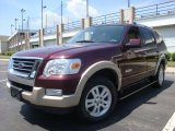 2007 Dark Cherry Metallic Ford Explorer Eddie Bauer 4x4 #30367854